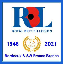 75 year RBL Banner