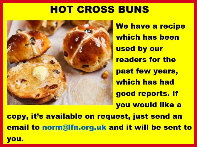 hot cross bubs reciipe